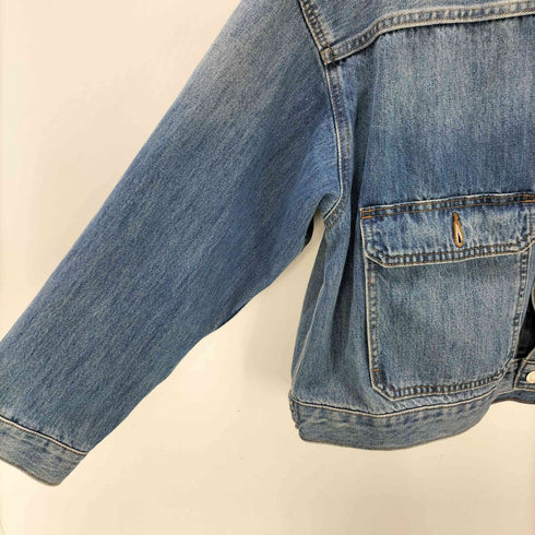 ギャップ Gap 21AW デニム トラッカー ジャケット メンズ import:L