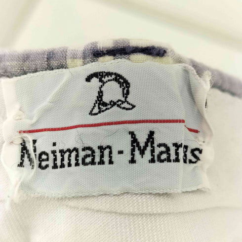 ニーマンマーカス Neiman Marcus 80-90S TALON ZIP 2タック チェック パンツ メンズ
