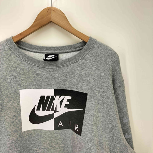 ナイキ NIKE フロントプリント 裏起毛 クルーネックスウェット メンズ JPN:XXL