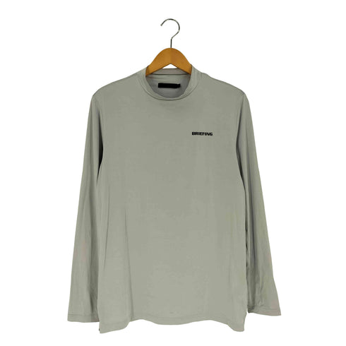 ブリーフィング BRIEFING モックネック ロングスリーブ カットソー メンズ import:M