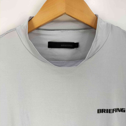 ブリーフィング BRIEFING モックネック ロングスリーブ カットソー メンズ import:M