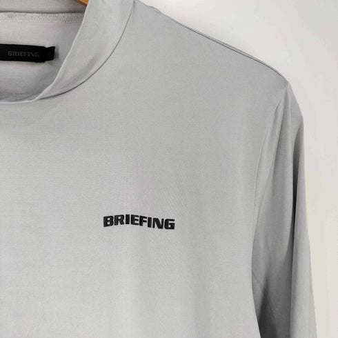 ブリーフィング BRIEFING モックネック ロングスリーブ カットソー メンズ import:M