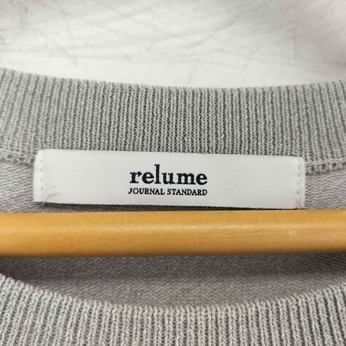 ジャーナルスタンダードレリューム JOURNAL STANDARD relume 接触冷感 ウォッシャブルクールポンチョプルオーバー レディース FREE
