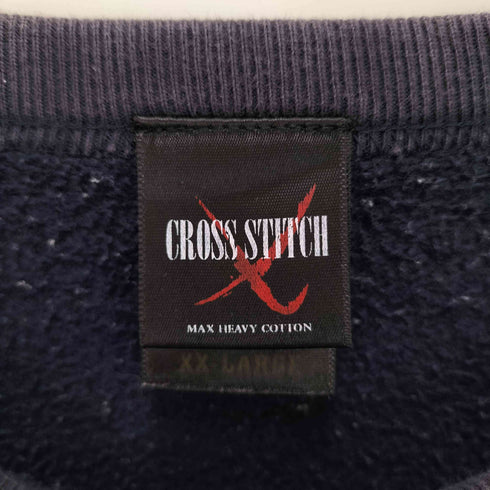 クロスアンドスティッチ CROSS&STITCH 裏起毛 クルーネックスウェット メンズ JPN:XL