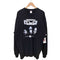 ユナイテッドアスレ UNITED ATHLE フロントプリント クルーネックスウェット メンズ JPN:XL