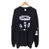 ユナイテッドアスレ UNITED ATHLE フロントプリント クルーネックスウェット メンズ JPN:XL