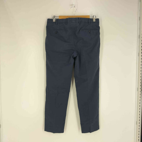 ロロピアーナ Loro Piana ノータック コットン チノパンツ センタープレス メンズ 46
