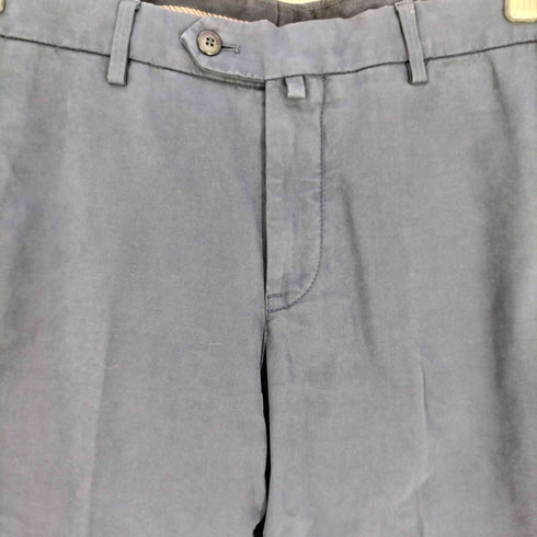 ロロピアーナ Loro Piana ノータック コットン チノパンツ センタープレス メンズ 46