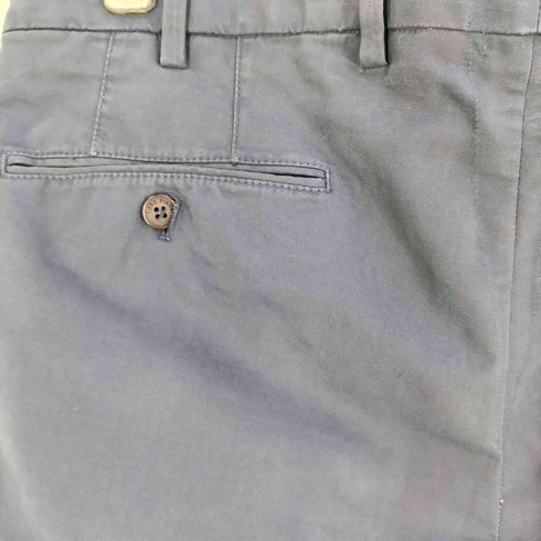 ロロピアーナ Loro Piana ノータック コットン チノパンツ センタープレス メンズ 46