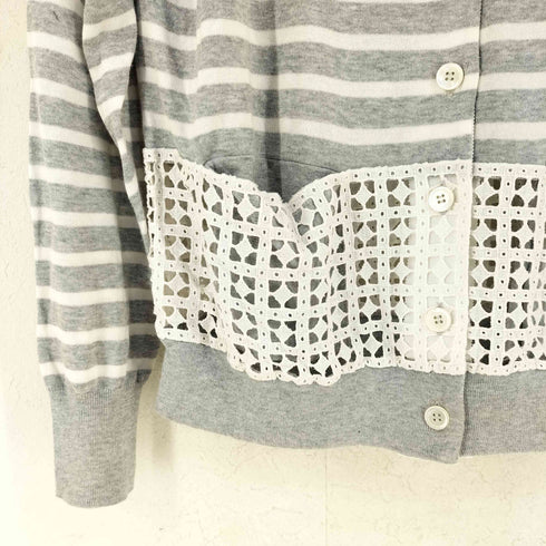 サカイラック sacai luck レース切替 カーディガン レディース JPN:2