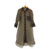 ザラ ZARA シアー シャツワンピース レディース import:XS