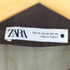 ザラ ZARA シアー シャツワンピース レディース import:XS