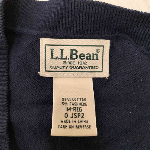 エルエルビーン L.L.Bean カシミヤ混 コットンニット カーディガン メンズ JPN:2