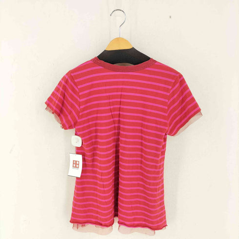 サカイラック sacai luck チュール ボーダー Tシャツ レディース JPN:2
