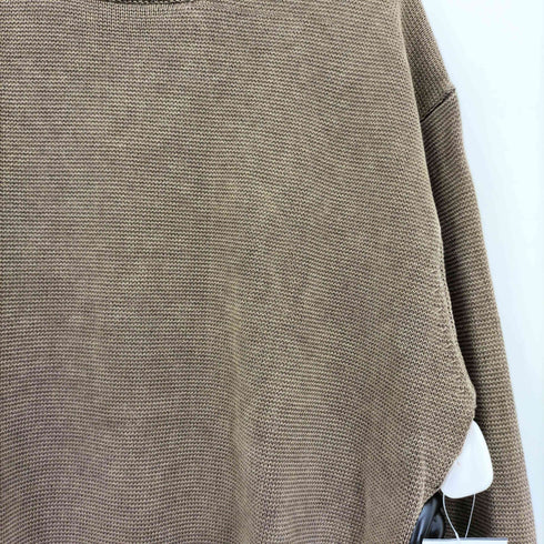 ラディアル RADIALL LUDWIG CREW NECK SWEATER L/S ストーンウォッシュ加工 クルーネック コットンニットセーター メンズ