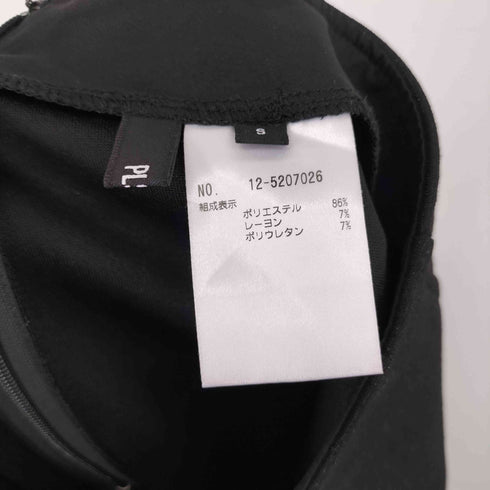 プラステ PLST ラメジャージーナロースカート S ブラック レディース JPN:S