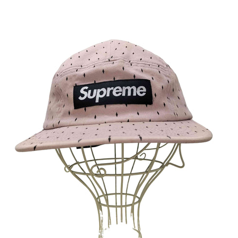シュプリーム Supreme 13SS USA製 Diamond Camp Cap Pink S/S ダイヤモンド キャップ メンズ