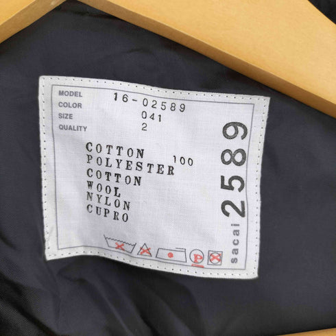 サカイ Sacai カーディガン ドッキングジャケット レディース JPN:2
