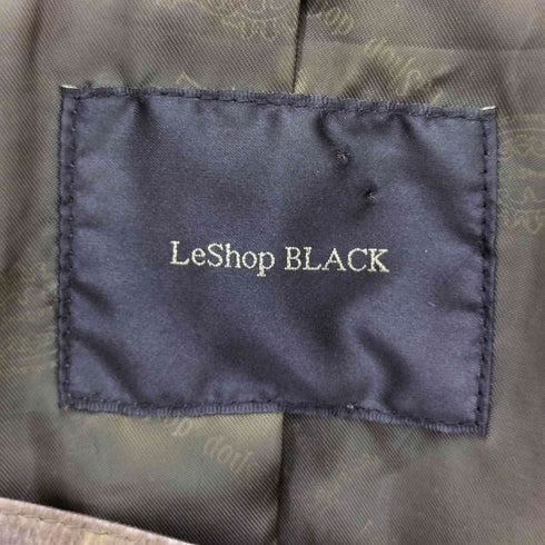Leshop 変形ジップ ラムレザージャケット y2k レディース JPN:S