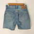 リーバイス Levis 501 90S カットオフショートパンツ ミディアムインディゴ PATTERN パッチワーク デニムショーツ レディース 24