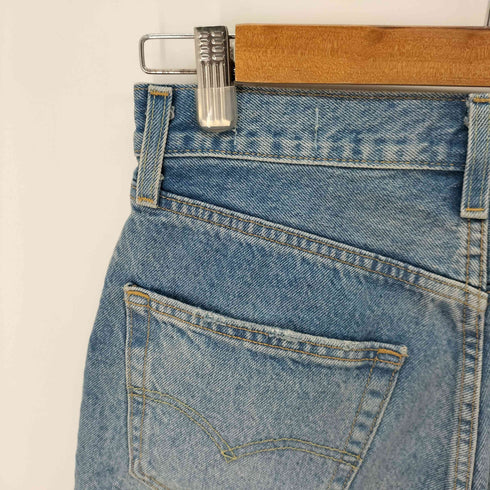 リーバイス Levis 501 90S カットオフショートパンツ ミディアムインディゴ PATTERN パッチワーク デニムショーツ レディース 24