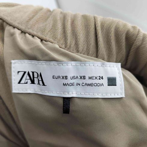 ザラ ZARA WIDE-LEG TROUSERSパンツ レディース XS