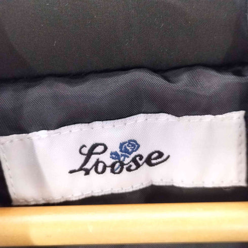 ルース Loose 22AW オーバーショート ダブルジップ ハイネックジャケット 中綿 メンズ JPN:M