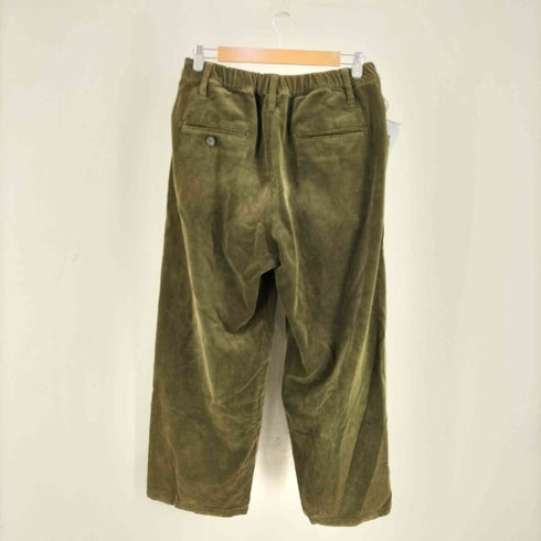 イズネス is-ness CORDUROY TUCK TROUSERS PANTS コーデュロイ 2タック ワイドパンツ メンズ FREE