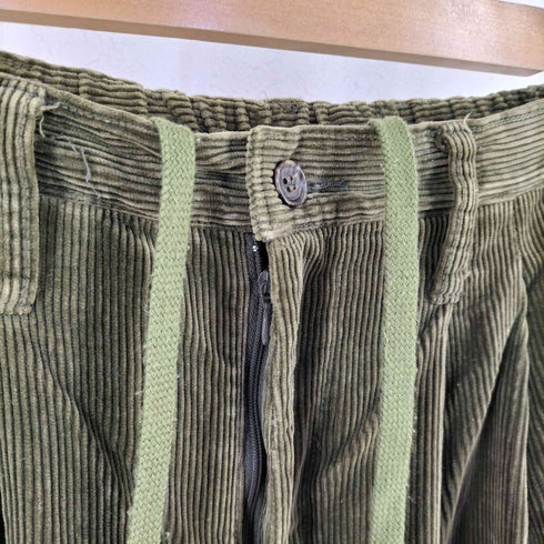 イズネス is-ness CORDUROY TUCK TROUSERS PANTS コーデュロイ 2タック ワイドパンツ メンズ FREE