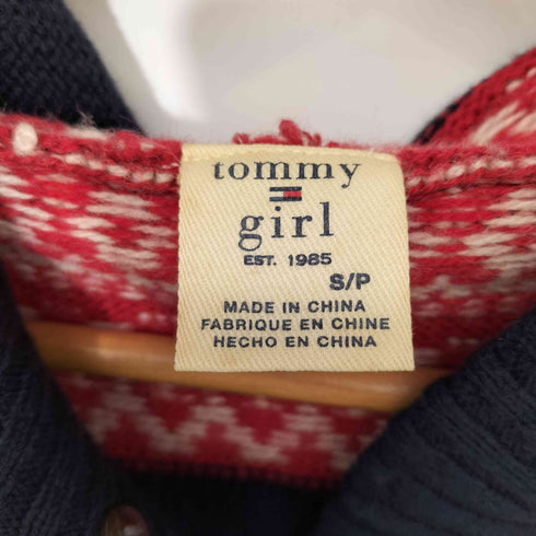 TOMMY GIRLダッフルカーディガン レディース