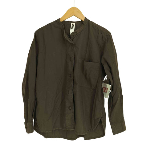 エムエイチエル MHL. 19SS バンドカラー L/S シャツ レディース JPN:2