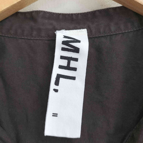 エムエイチエル MHL. 19SS バンドカラー L/S シャツ レディース JPN:2
