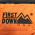 ファーストダウン FIRST DOWN 刺繍ロゴ ダウンベスト メンズ import:M
