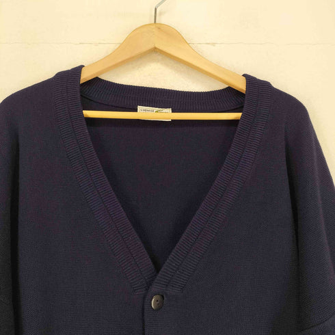 シュミーズラコステ CHEMISE LACOSTE 70s~80s Vネックカーディガン メンズ XL