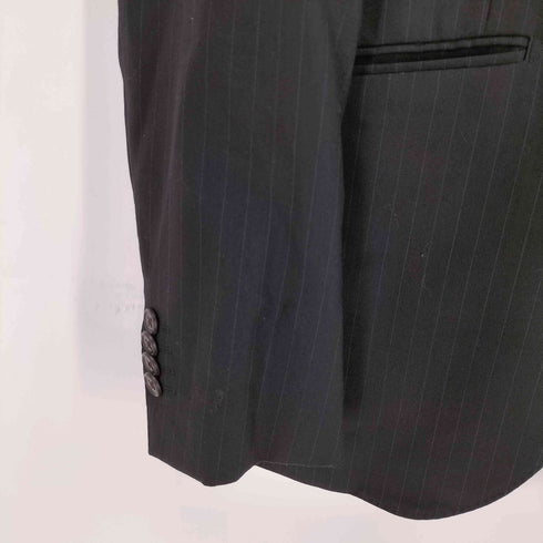 Azabu Tailor ウール100% 総裏 ストライプ3Bテーラードジャケット メンズ JPN:46