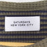 サタデーズニューヨークシティ Saturdays NYC 刺繍ロゴ サーマル ワッフル カットソー メンズ L