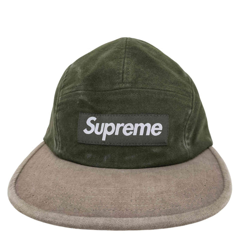 シュプリーム Supreme 25AW 2-TONE MOLESKIN CAMP CAP メンズ FREE