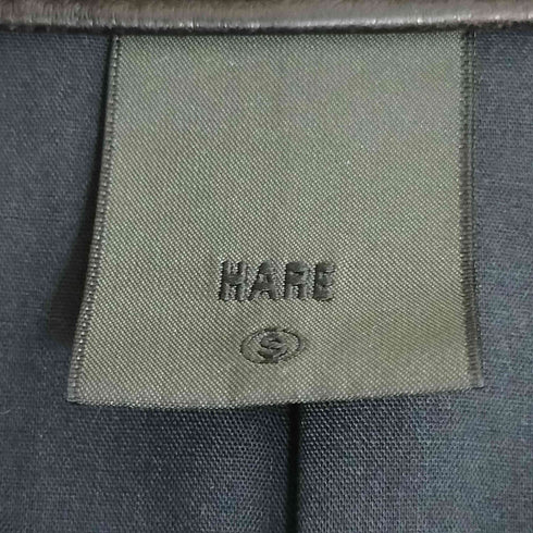 ハレ HARE シープレザー シングルライダースジャケット メンズ JPN:S