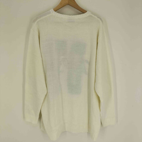 ドッグタウン DOG TOWN 90S 3D ロゴ刺繍 クルーネック ニット セーター メンズ import:XL