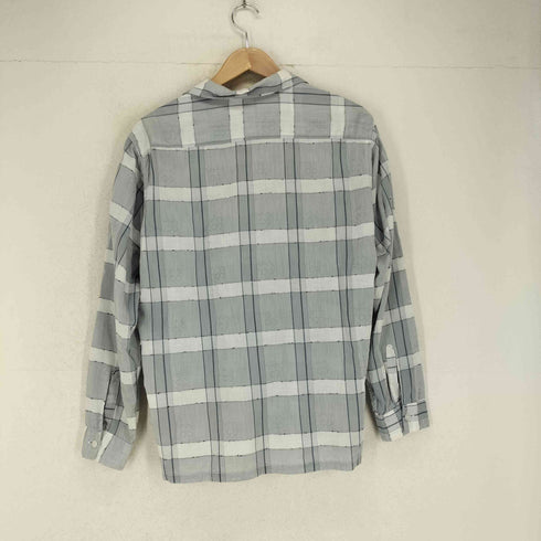 WRINKLE-SHED DRI-DON 50s~60s 花柄刺繍 オープンカラーL/S シャツ メンズ