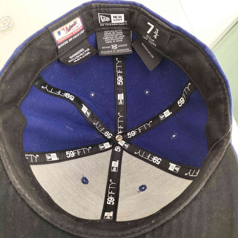 ニューエラ NEW ERA 59FIFTY チームロゴ 刺繍 6パネル キャップ メンズ 7 3/4