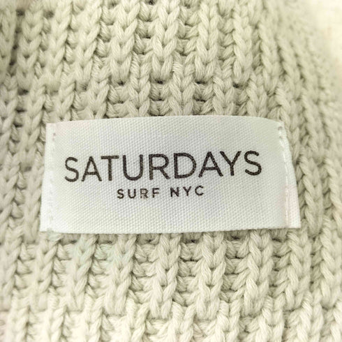 サタデーズサーフニューヨーク SATURDAYS SURF NYC ニットマフラー メンズ