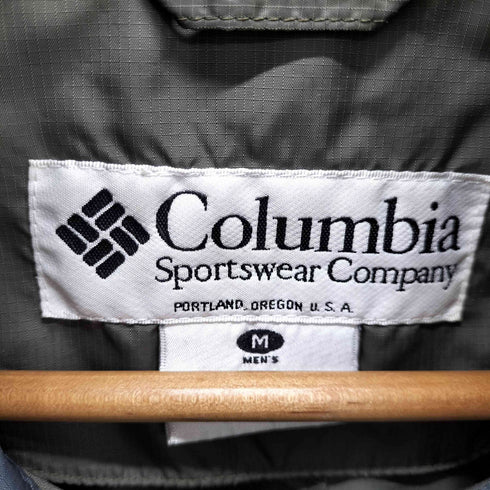 コロンビアスポーツウェア Columbia Sportswear 90S ポリ地 リップストップジャケット メンズ import:M