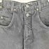 ZENA JEANS ハート穴あき テーパード ブラックデニム レディース 6 MISSY