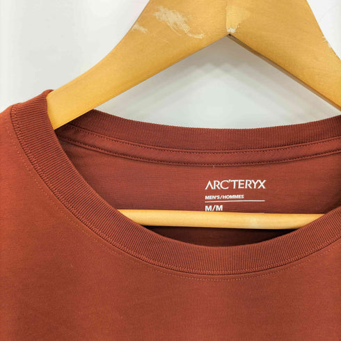 アークテリクス ARCTERYX ARC'MULTI BIRD LOGO L/S アークマルチ バード ロゴプリント クルーネック長袖Tシャツ メンズ M