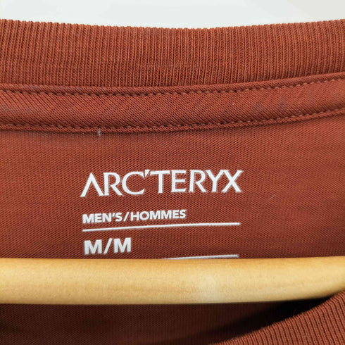アークテリクス ARCTERYX ARC'MULTI BIRD LOGO L/S アークマルチ バード ロゴプリント クルーネック長袖Tシャツ メンズ M