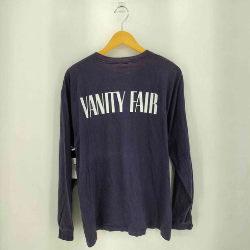 ギャップ Gap LONG SLEEVED CLASSIC T ナス紺 クルーネック長袖Tシャツ カットソー メンズ L