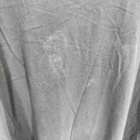 企業ロゴ ワンポイントプリント クルーネック長袖Tシャツ カットソー メンズ 4XL