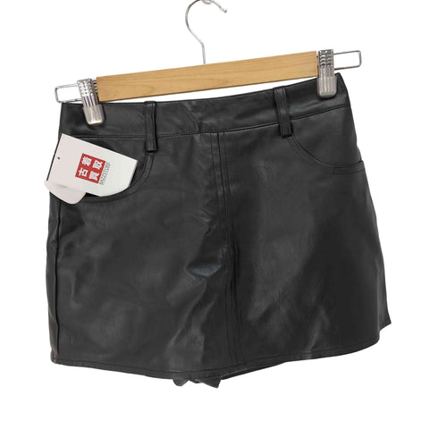 ジェイダ GYDA フェイクレザースカートライクショートパンツ レディース JPN:S