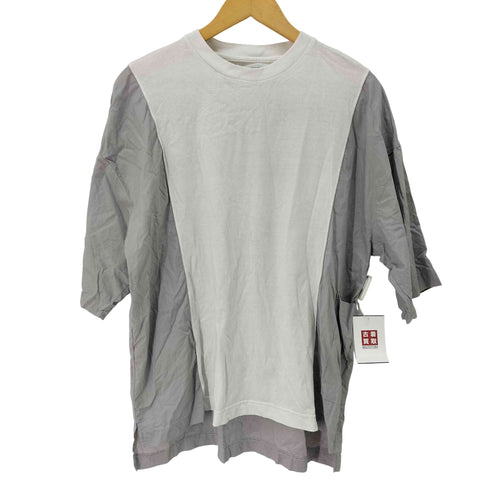 ミスターオリーブ MR.OLIVE MIX MATERIAL S/S CREW NECK SHIRT メンズ JPN:L